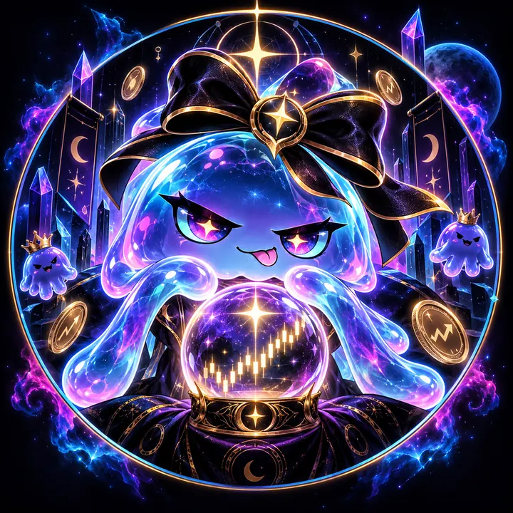 BowJellyTeller cosmic jelly oracle mascot